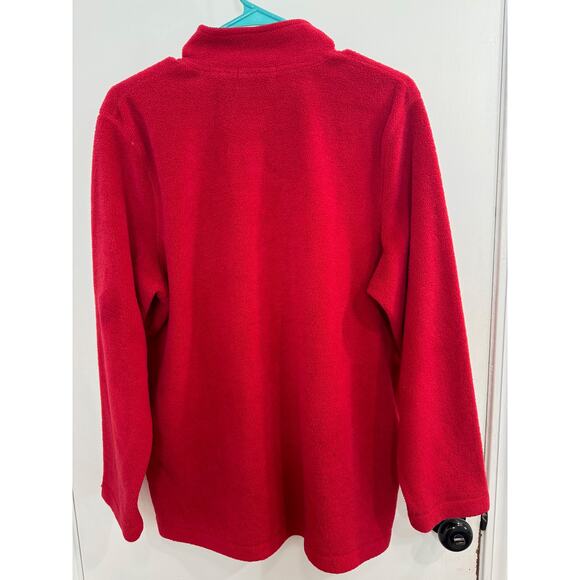 Vintage Longaberger Christmas Quarter Zip Fleece - Picture 5 of 10